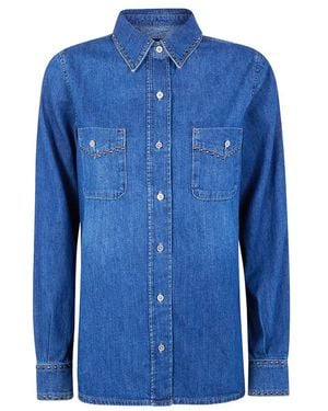 7 For All Mankind Shirts - Blue