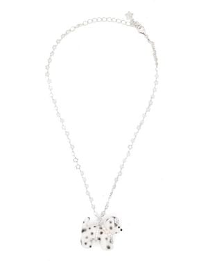 YVMIN Puppy Necklace - White
