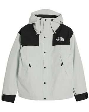 The North Face Logo Hooded Jacket - Gray