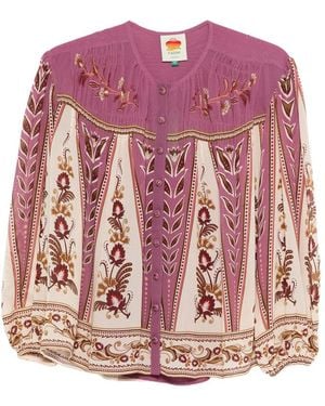 FARM Rio Top _ Viscose - Pink