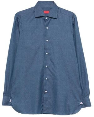 Isaia Casual Shirts - Blue