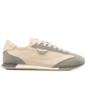 GHŌUD Glitter-Panelled Low-Top Sneakers - Natural