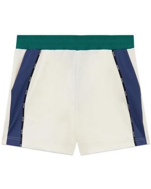 Gcds Elasticated-Waistband Shorts - Blue