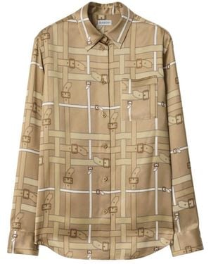 Burberry Tops - Natural