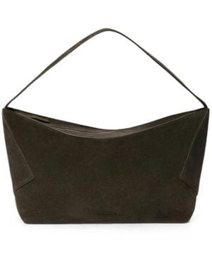 Studio Nicholson Hagu Leather Shoulder Bag - Black