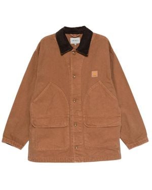 Carhartt Courdoroy-Collar Jacket - Brown