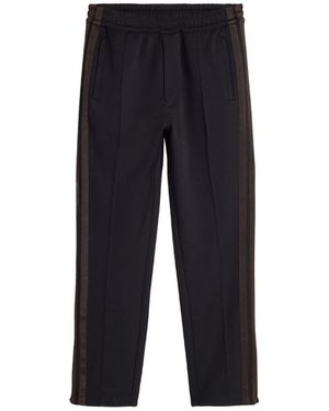 Y-3 X Wales Bonner X Wales Bonner Side-Stripe Track Trousers - Black