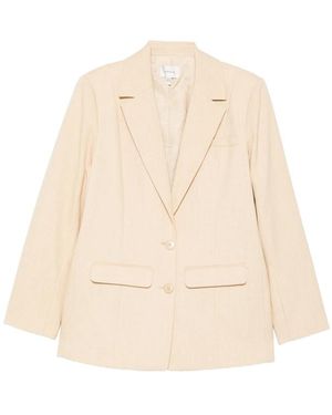 Gestuz Stacy Pocket Button Blazer - Natural