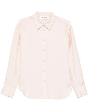 Rohe Button-Fastening Shirt - Pink