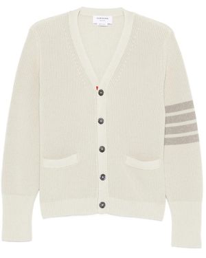 Thom Browne Neutrals Jumpers & Knitwear - White