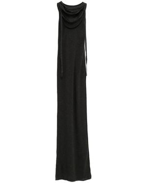 Paloma Wool Crew-Neck Maxi Dress - Black