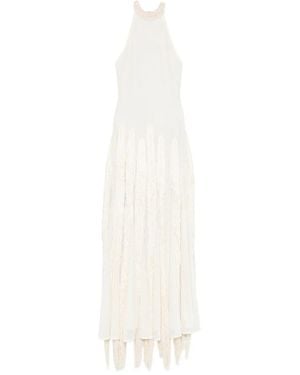 Bless Halterneck Maxi Dress - White