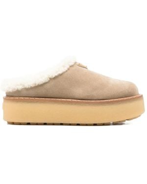 Prada Neutrals Boots - Natural