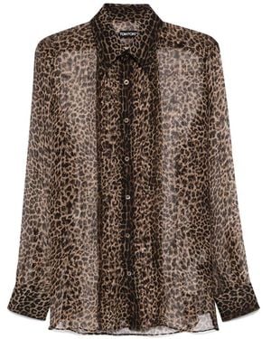 Tom Ford Shirts - Brown
