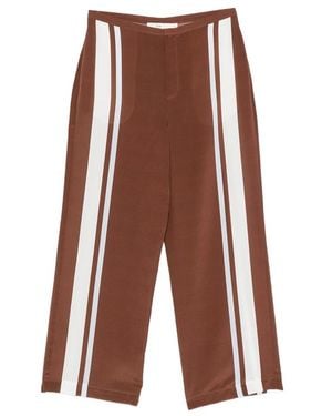 SIR. Marais Wide-Leg Pants - Brown