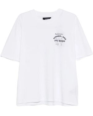 NAHMIAS Printed Crew-Neck T-Shirt - White