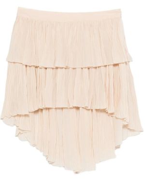 Blumarine Short Skirts - Natural