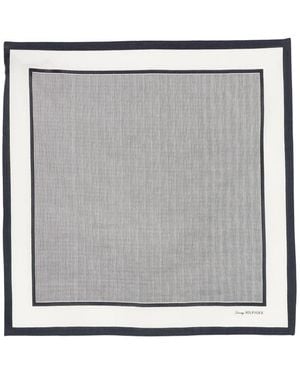 Tommy Hilfiger Striped Neckerchief - Grey