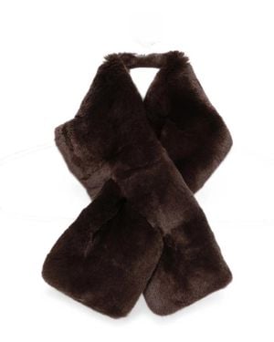 Yves Salomon Scarves - Black