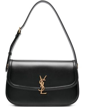 Saint Laurent Solferino Small Shoulder Bag - Black