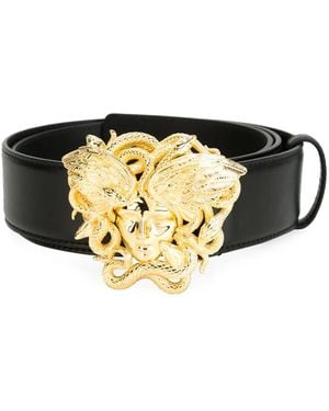 Versace Medusa Belt - Black