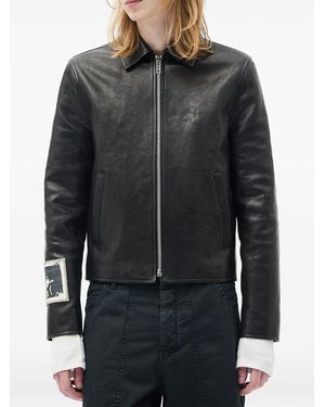 Ann Demeulemeester Jackets - Black