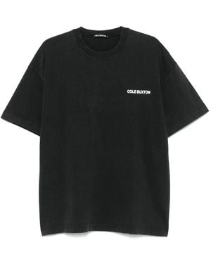 Cole Buxton Cotton T-Shirt - Black