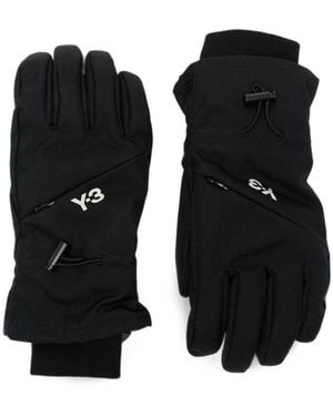 Y-3 Gloves - Black