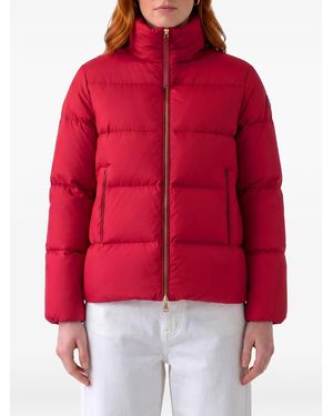Moncler Vivantesse Short Down Jacket - Red