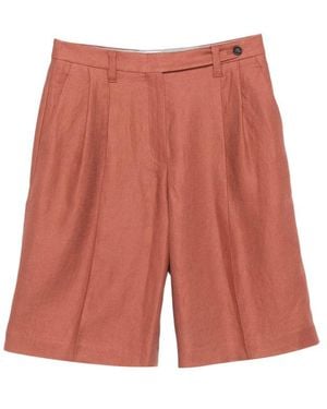 Brunello Cucinelli Shorts - Red