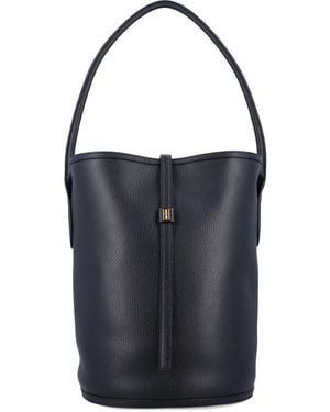 By Malene Birger Leather Bucket Bag - Black