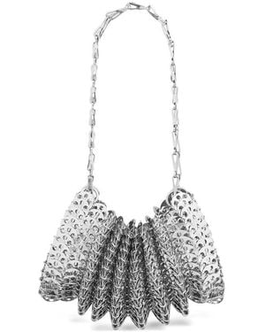 Rabanne 1969 Purse Metal Bag - Grey
