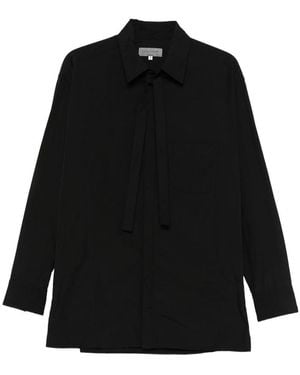 Yohji Yamamoto Shirts - Black