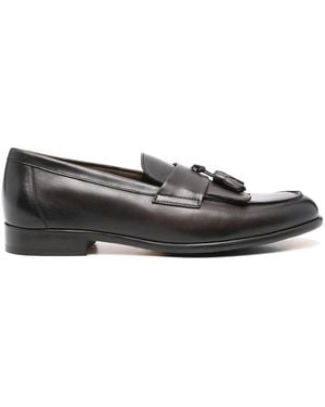 Doucal's Tassel-Detailed Loafers - Black
