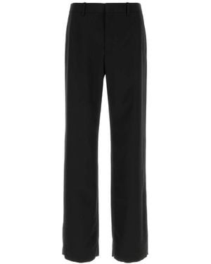 Gucci Belt-Loops Trousers - Black