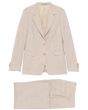 Tagliatore Tailored Evening Suit Virgin Wool - Natural