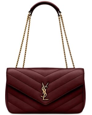 Saint Laurent Shoulder Bags - Purple