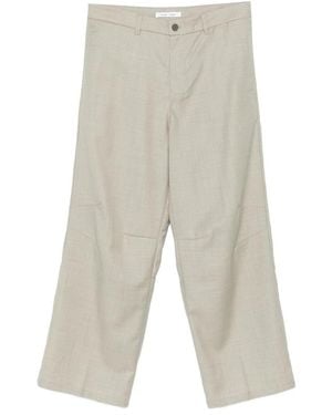 Samsøe & Samsøe Straight Trousers - Grey