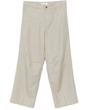 Samsøe & Samsøe Straight Trousers - Grey