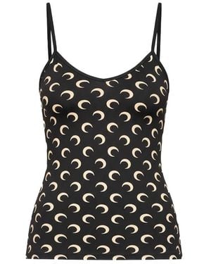 Marine Serre Tops - Black