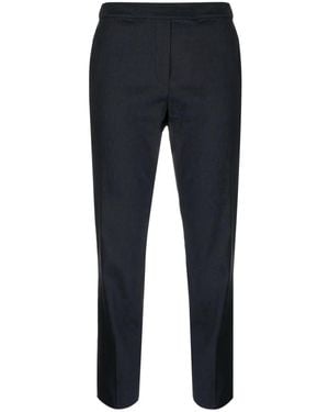 Theory Mid-Rise Cropped Pants - Blue