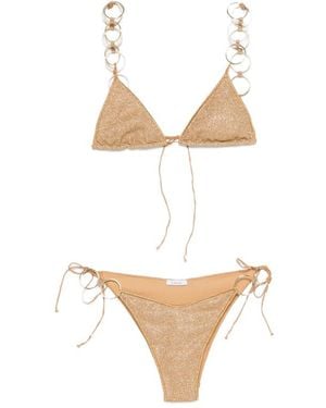 Oséree Lumiere Ring Bikini - White