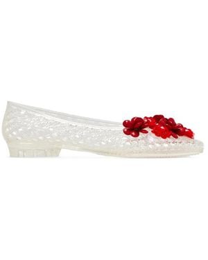 HEAVENLY JELLY Nova Ballet Flats - Red