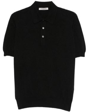 Fileria Short-Sleeve Polo Shirt - Black