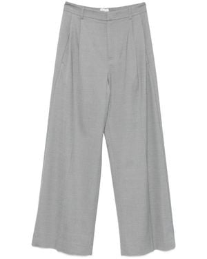 Tela Pleated Trousers - Grey