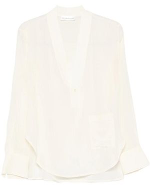 Victoria Beckham Neutrals Tops - White