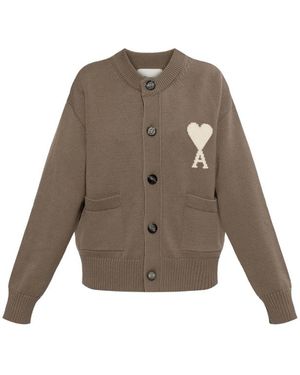 Ami Paris Jumpers & Knitwear - Green