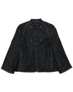 Soeur Iliana Knot-Button Jacket - Black