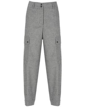 Peserico Trousers - Grey