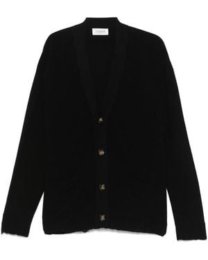 Laneus Cotton Cardigan - Black